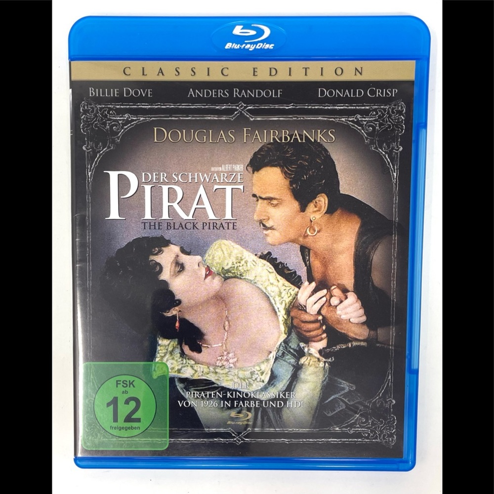 🛍️SALE🛍️ Der Schwarze Pirat 1926 (The Black Pirate) (Import Blu-ray)